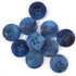 Buttons (Set of 10) - Mottled Blue Shirt Button 12mm